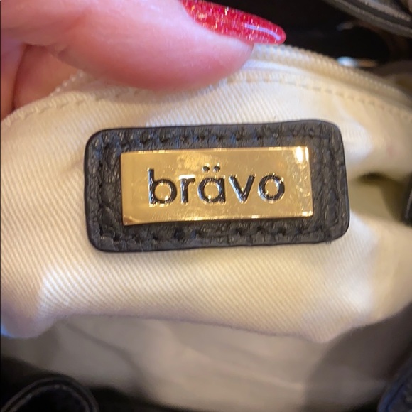 Black leather Bravo bag - Picture 3 of 4